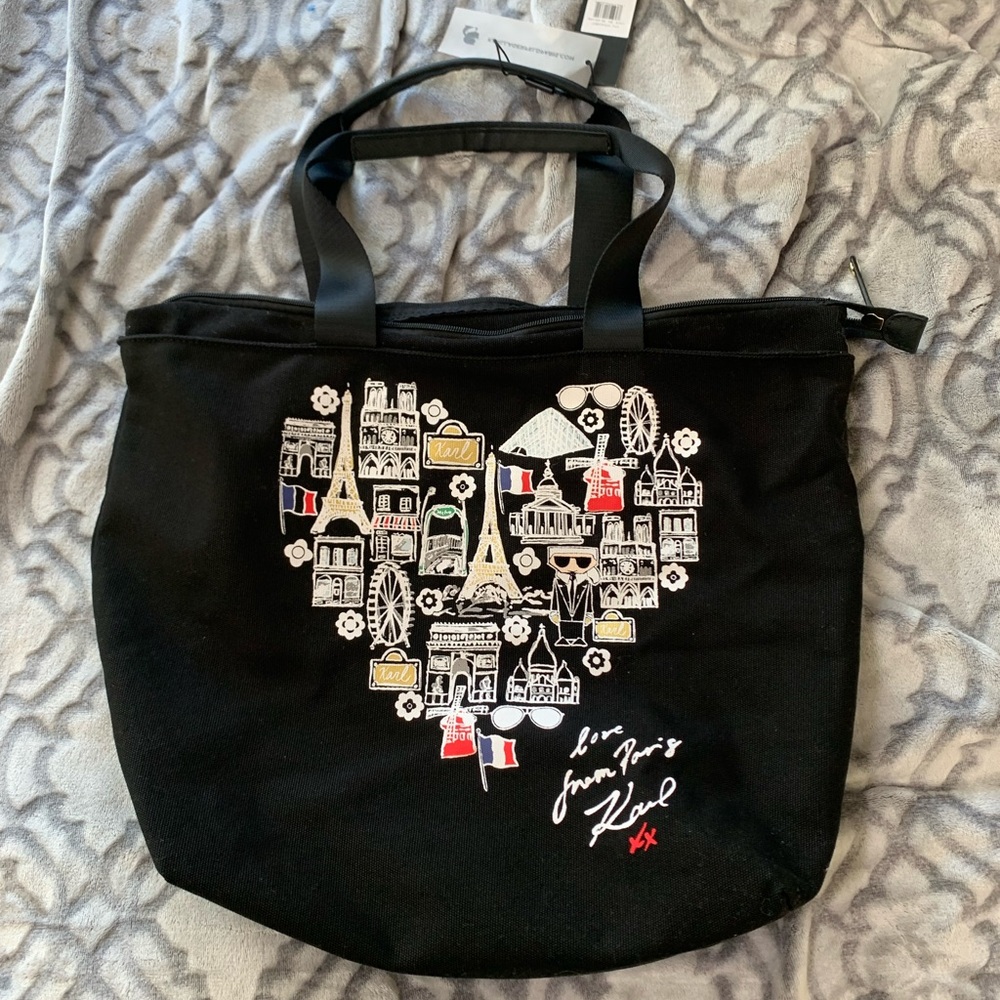 Paris themed bag